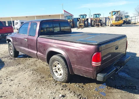 2004 Dodge Dakota z USA, uszkodzony, nr VIN 1D7GL12K54S748043